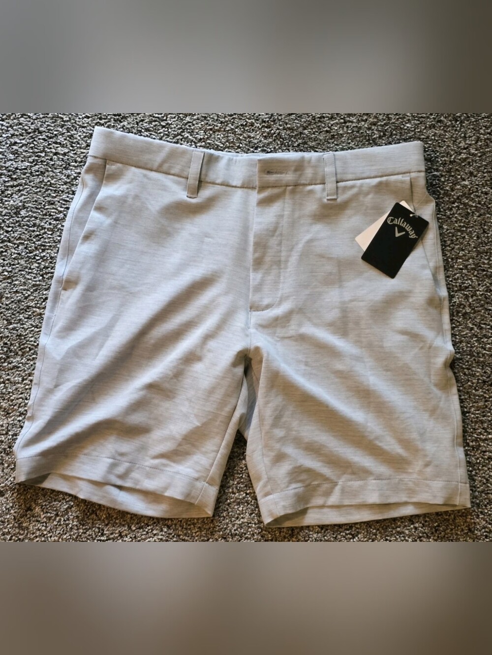 Callaway Men's Performance Golf Shorts 34 Navy Blue Stretch Opti-Dri NWT